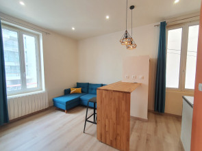 Appartement rénové en Location à Villeurbanne / 1 pièce 27m2