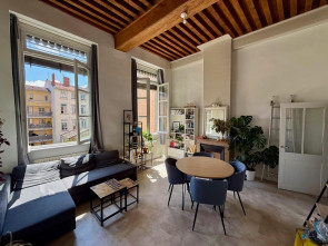 Appartement rénové en Location à Lyon / 2 pièces 54m2